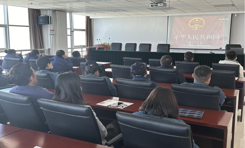 弘揚憲法精神  樹牢法治觀念&mdash;&mdash;物產工投公司全面開展憲法宣傳周活動